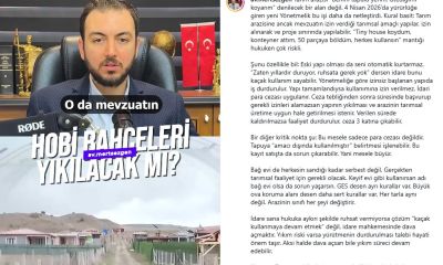 Tarım Arazilerinde “İstediğimi Yaparım” Dönemi Bitiyor mu?