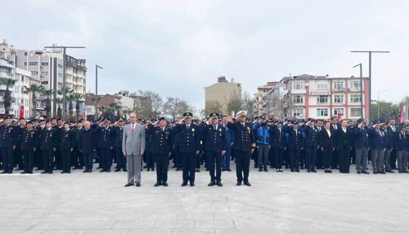 Türk Polis Teşkilatı'nın 181. Kuruluş Yıldönümü Çanakkale'de Törenle Kutlandı