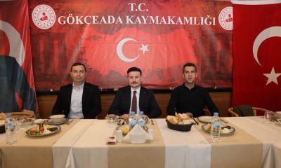 Gökçeada’da Polis Haftası’nda vefa buluşması