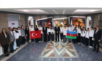 Bakü Türk Anadolu Lisesi Heyetinden Ziyaret