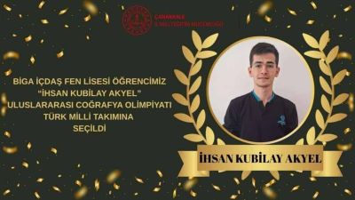 Çanakkale’den Uluslararası Başarı: İhsan Kubilay Akyel Türkiye Milli Takımı’nda