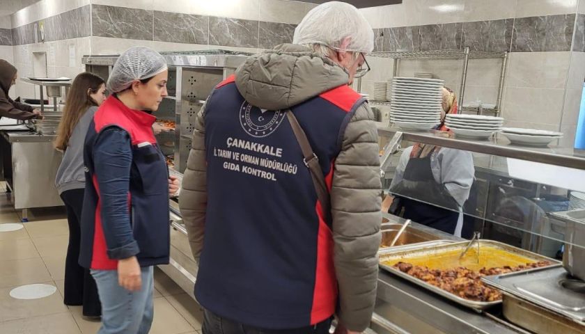 Çanakkale’de Öğrenci Yurtlarına Eş Zamanlı Gıda Denetimi
