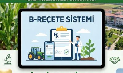 Tarımda Dijital Devrim: 81 İlde B-Reçete Dönemi Başlıyor!