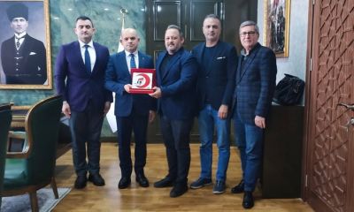 Kızılay’dan Kaymakam Nebioğlu’na ziyaret