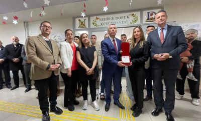 Rıdvan Uz’un Katılımıyla Bodrum’da Anlamlı Açılış: Nehir Ve Doruk’un adı kütüphanede yaşayacak