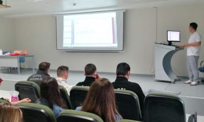 Biga’da şiddete karşı beyaz kod eğitimi yapıldı