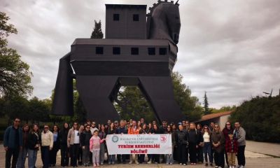 ÇARO’dan Bozcaada, Troya ve Assos hattında öğrencilere eğitim verdi