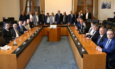 Çanakkaleli Muhtarlardan TBMM’de Dervişoğlu’na Ziyaret