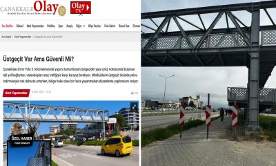 Üstgeçit Haberimiz Ses Getirdi: Yetkililer Harekete Geçti, Risk Ortadan Kaldırıldı