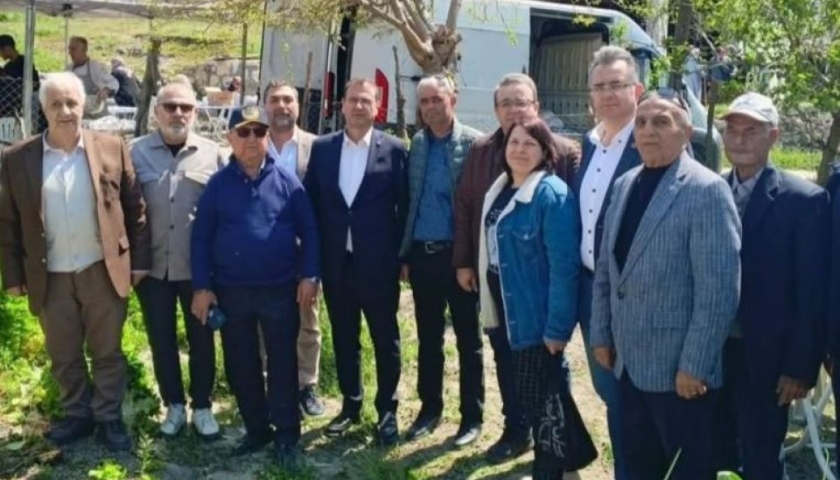 Kızılcaören’de siyaset ve dayanışma buluştu