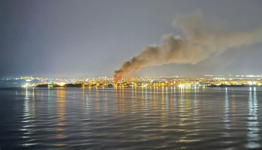 Sarıçay kenarındaki dumanlar vatandaşı endişelendirdi