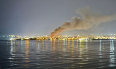 Sarıçay kenarındaki dumanlar vatandaşı endişelendirdi