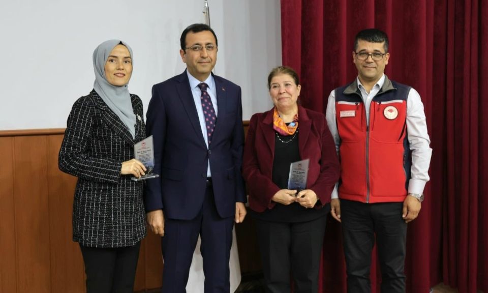 Çanakkale’de çevreye katkı sağlayan projeye plaketli teşekkür