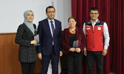 Çanakkale’de çevreye katkı sağlayan projeye plaketli teşekkür