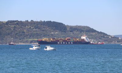 Konteyner gemisi Çanakkale Boğazında makine arızası yaptı