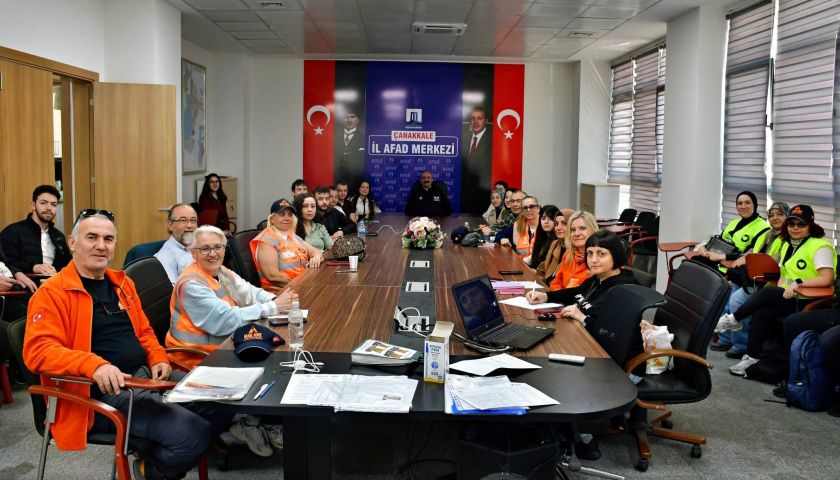 Çanakkale’de 51 yeni AFAD gönüllüsü göreve hazır