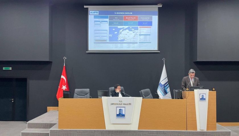 Çanakkale’de yatırımlar masaya yatırıldı: Hedef tam zamanlı hizmet!