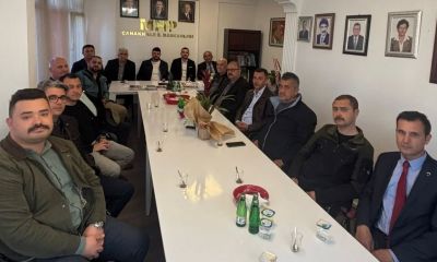 TÜRKAV Heyeti MHP İl Başkanlığını ziyaret etti