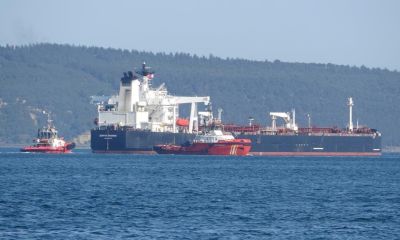 Çanakkale Boğazı tek yönlü trafiğe açıldı   
