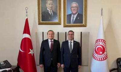 Başkent’te Lapseki zirvesi: Başkan Öztürk’ten Milletvekili Uz’a tebrik ziyareti