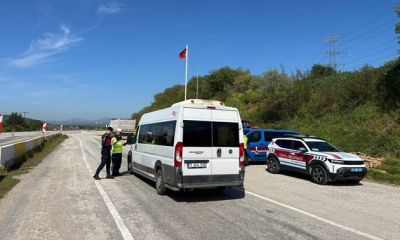 Çanakkale’de bir haftada 24 bin araç kontrol edildi