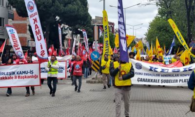 Çanakkale’de 1 Mayıs Coşkusu: Emekçiler Cumhuriyet Meydanı’nda Buluştu