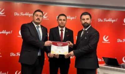 Doğukan Türk mazbatasını aldı, görevine resmen başladı