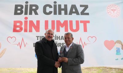 Yenice Çakır Köyü'nden sağlık sistemine anlamlı destek