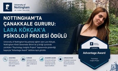 Çanakkale’nin Gururu İngiltere’den: Lara Kökçak’a Prestijli 