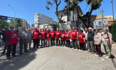 Emeklilerden Pazar Yerinde Basın Açıklaması: "Yoksulluk Reçetesini Kabul Etmiyoruz"