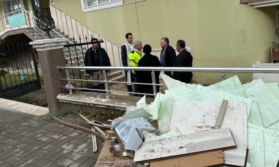 Çankırı'da su baskınlarının yaşandığı evlerde tahliye çalışmaları sürüyor
