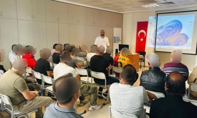 Paralimpik Milli Sporcu Berk Kamanlı'dan yükümlülere yönelik seminer
