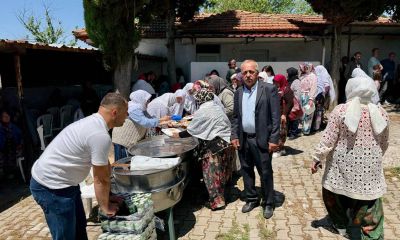 Keçiağılı köyünde düzenlenen köy hayrına 2 bin kişi katıldı