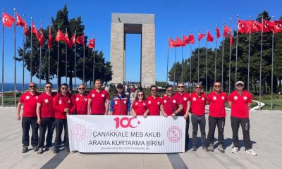 MEB AKUB Çanakkale Ekibinden Şehitlere Vefa Yürüyüşü