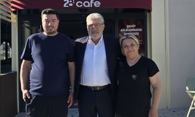Merih Demiral kafe açtı, şehit ailelerine her şey ücretsiz oldu