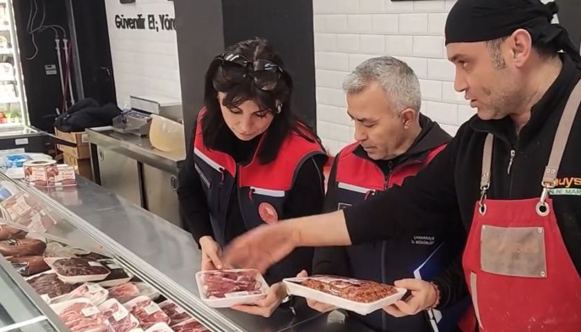 Çanakkale’de bayram öncesi 70 Gıda kontrolörü ile 7/24 kesintisiz denetim