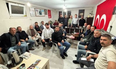 MHP Bayramiç İlçe Teşkilatı Mayıs ayı toplantısını gerçekleştirdi