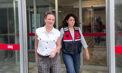 Gözaltına alınan  Serenay Sarıkaya, sağlık kontrolünden geçirildi