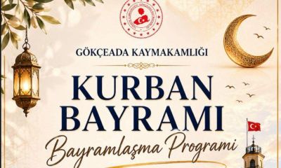 Gökçeada’da bayramlaşma coşkusu hükümet konağı bahçesinde yaşanacak
