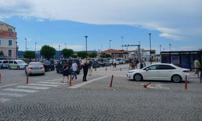 Bayram yolculuğu Çanakkale’de feribot kuyruklarına takıldı