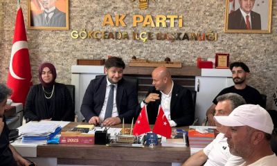 Gökçeada’da bayram buluşması: AK Parti teşkilatı tek yürek oldu