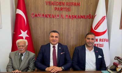 Gönüller bir, hedefler net: Yeniden Refah Partisi Çanakkale teşkilatı bayramlaştı