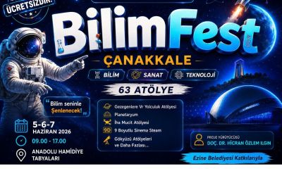 Çanakkale’nin İlk Bilim Festivali İçin Geri Sayım Başladı