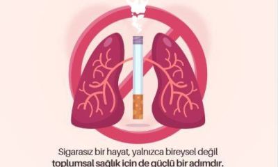 Biga Devlet Hastanesi'nden Tütünsüz Yaşam çağrısı