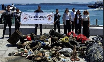 Denizin dibinden sandık bile çıktı