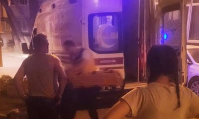 Gelibolu'da dördüncü kattan düşen kişi ağır yaralandı