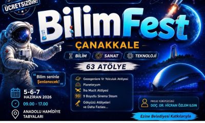 Çanakkale’de tarihi tabyalar bilim üssü oluyor: BilimFest için geri sayım başladı!