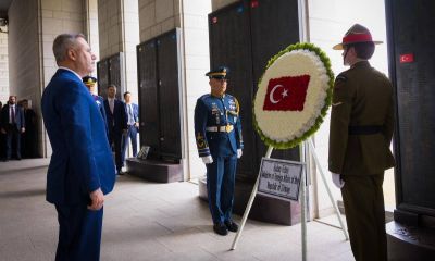 Bakan Fidan, Kore Savaşı Anıtı'nı ziyaret etti