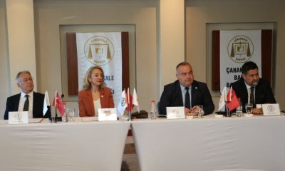 Ege ve Marmara Barolarının Başkanları Çanakkale'de Toplandı