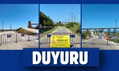O güzergah 14 Haziran’a kadar trafiğe kapatıldı!